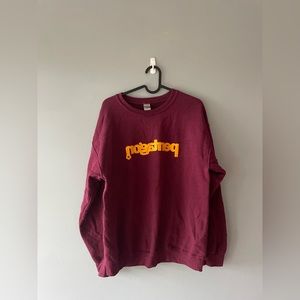 Burgundy Crewneck